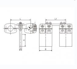 TLS型双导线T型线夹（螺栓型）